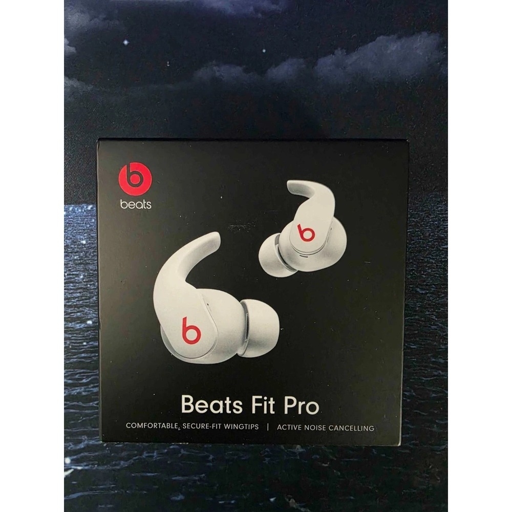 Beats Fit Pro True Wireless Earbuds White Active Noise Cancelling New Sealed
